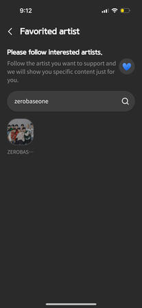 Whosfan select group page